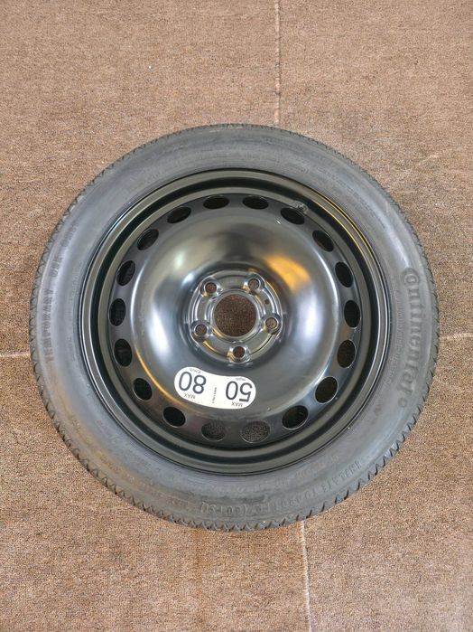 Roata Rezerva MICA SLIM - 145/70/17 - 5x114.3 - OEM Renault Kaleos Arkana Espace Kadjar / Dacia Duster Bigster / Nissan X-Trail NOUA
