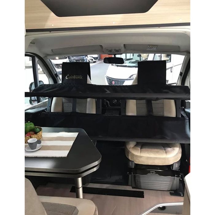 Carbbunk, Sistem brevetat de pat dublu pentru cabina șoferulu