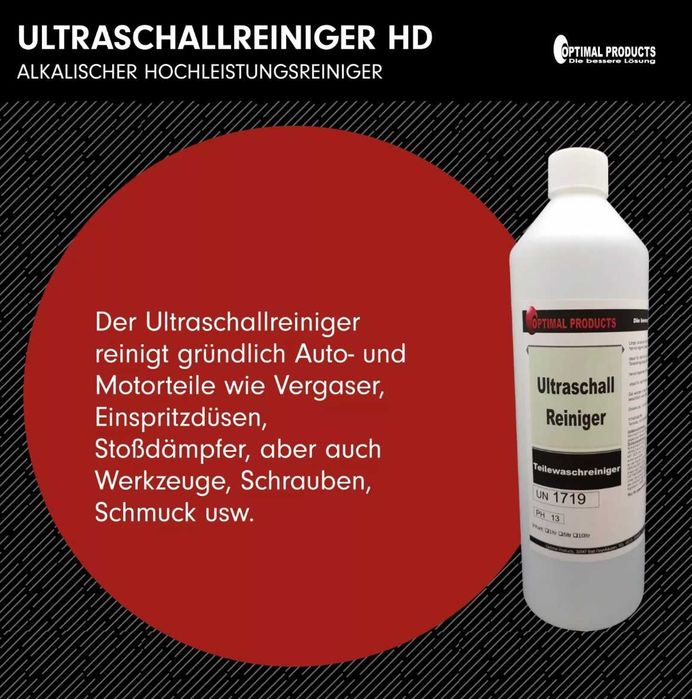 Универсален Ултразвуков Алкален  почистващ препарат 1л / 5л