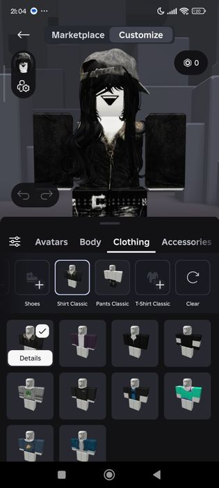 Продаю аккаунт в роблоксе 4.000тг