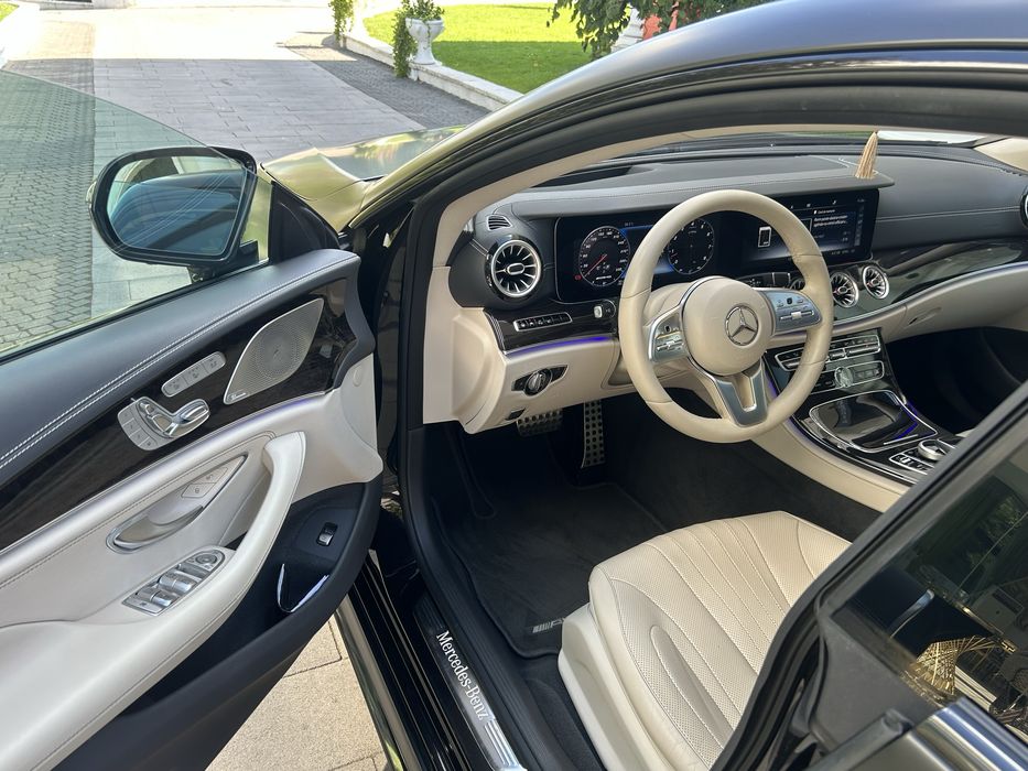 Mercedes-Benz Cls 450 4Matic AMG 2019 Mild-Hibrid 367cp 4Butoane Negru Mat