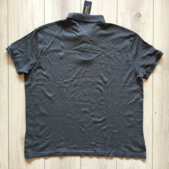 НОВА оригинална сива тениска с яка POLO RALPH LAUREN размер XXL от САЩ