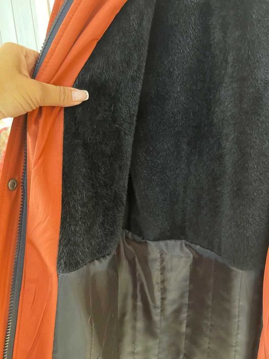 Плащ куртка утепленный