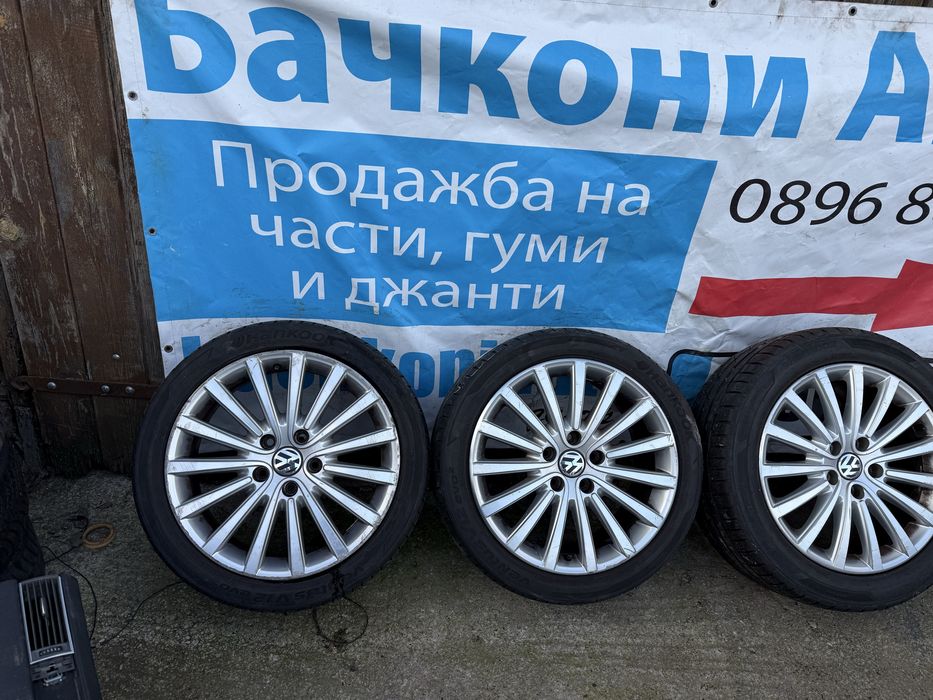 18 5х120 джанти с гуми транспортер