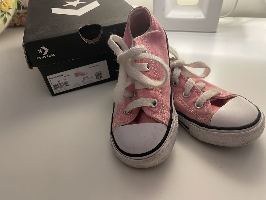 Детски гуменки розови Converse 24 номер
