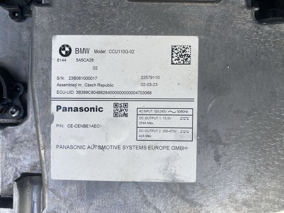 BMW iX1 U11 Инвертор / Конвертор 230kW – 5A93367 – Panasonic – 2024