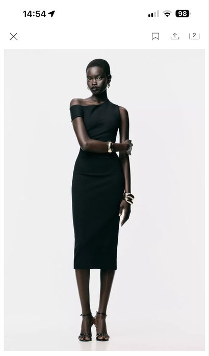 Рокля Zara бежова