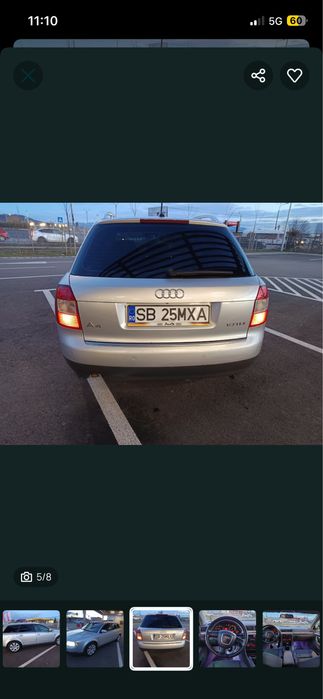 Vând Audi A4 B6 1.9 tdi 131