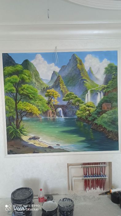 XUDOJNIK, RASSOM, BARELEF, ROSPIS, Atachento, Venetsyanko, Dekoratsiya