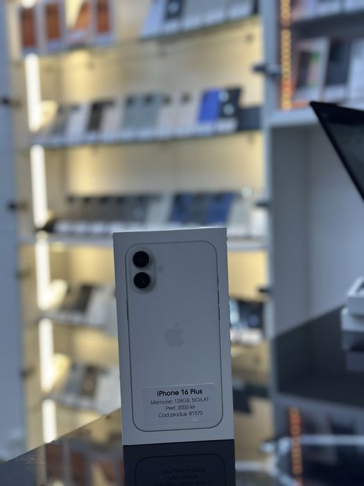 Iphone 16 Plus - 128GB, 2 ani garantie, Sigilat