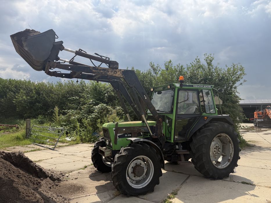 Tractor deuz 7800 c cu incarcator frontal