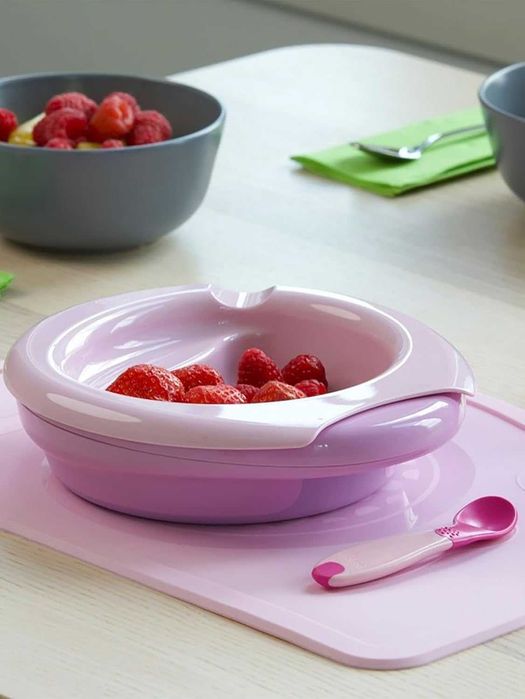 CHICCO Gift Set 6+ – Комплект за хранене за бебе, 2 чинии, чаша и лъжичка