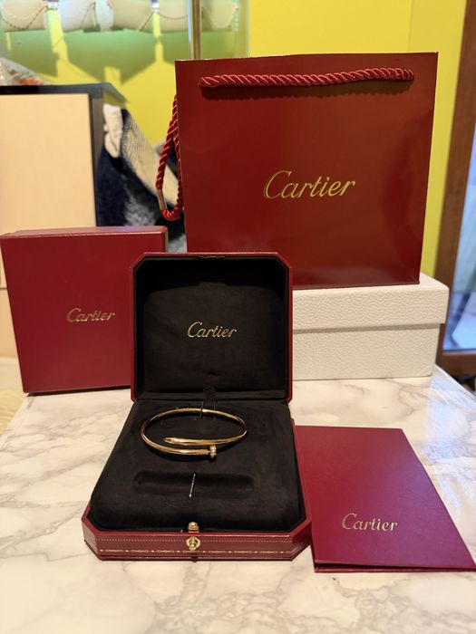 Cartier гривна пирон размер 17 пълен комплект