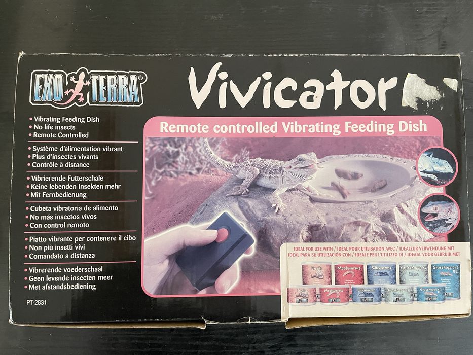 Вибро паница, хранилка за влечуги