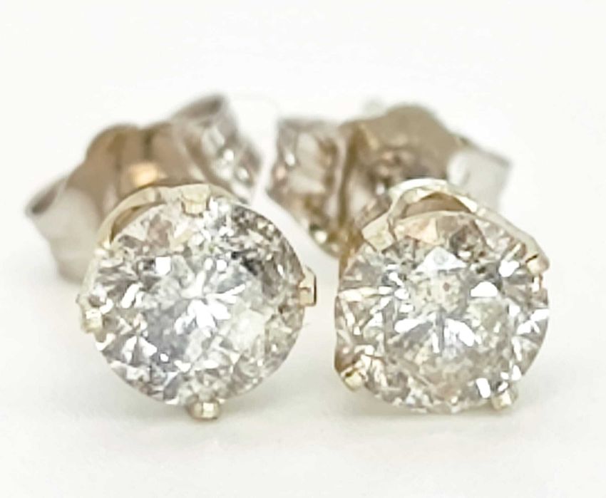 Cercei 14k diamante naturale 1.00ct