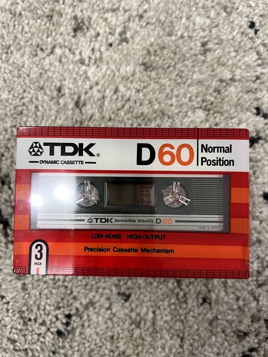 Нови оригинални касетки TDK D 60