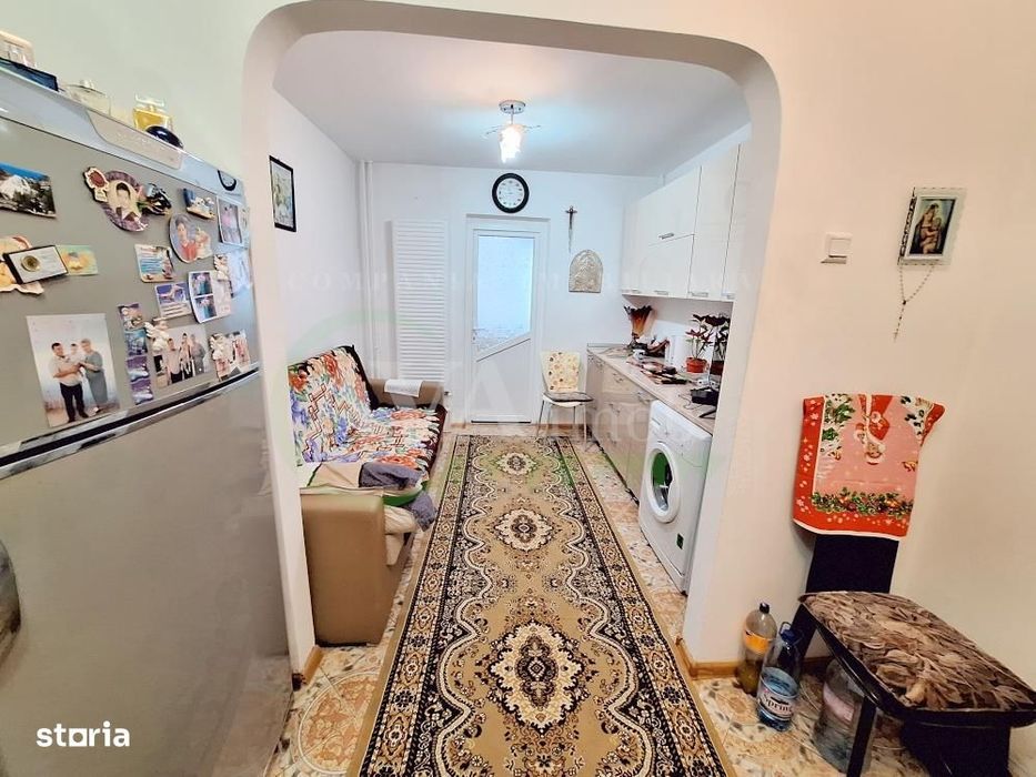 Apartament 2 camere+balcon de 8.5 mp, Mobilat, zona Nord