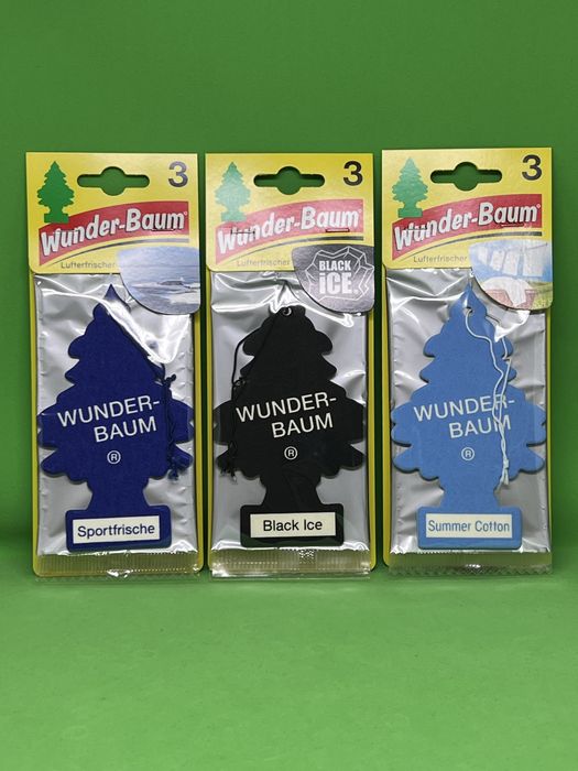 Set 10 x 3 Odorizante Auto Wunder-Baum, diverse arome
