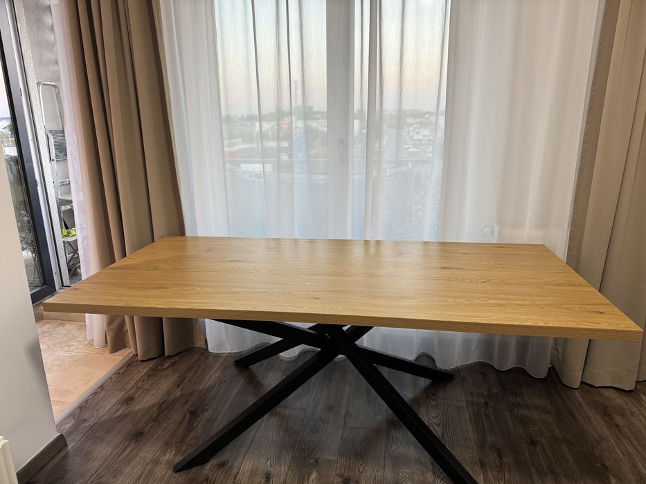 Masa  95x200 cm stejar cald (Bucurestii Noi)