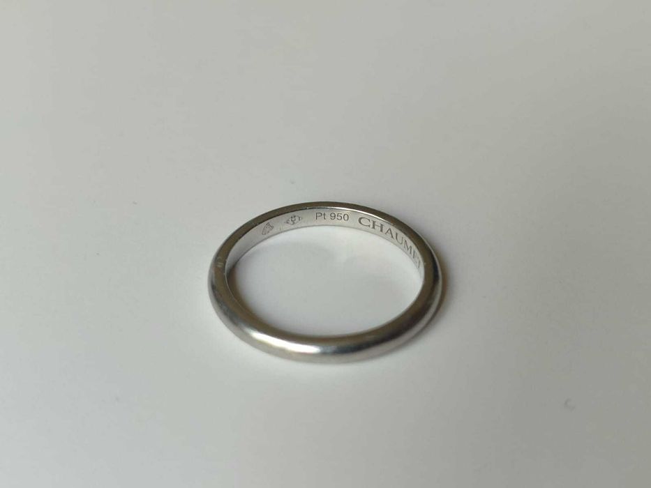 Обручальное кольцо CHAUMET платина
