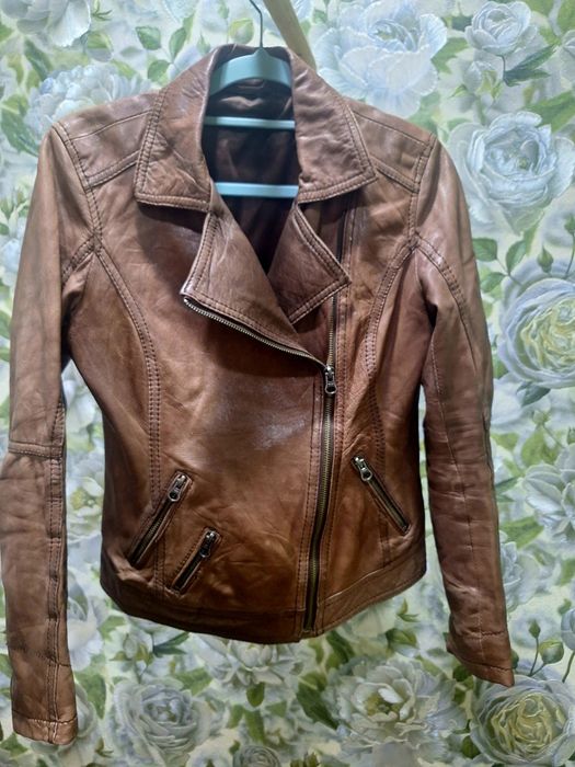 Кожаная немецкая косуха