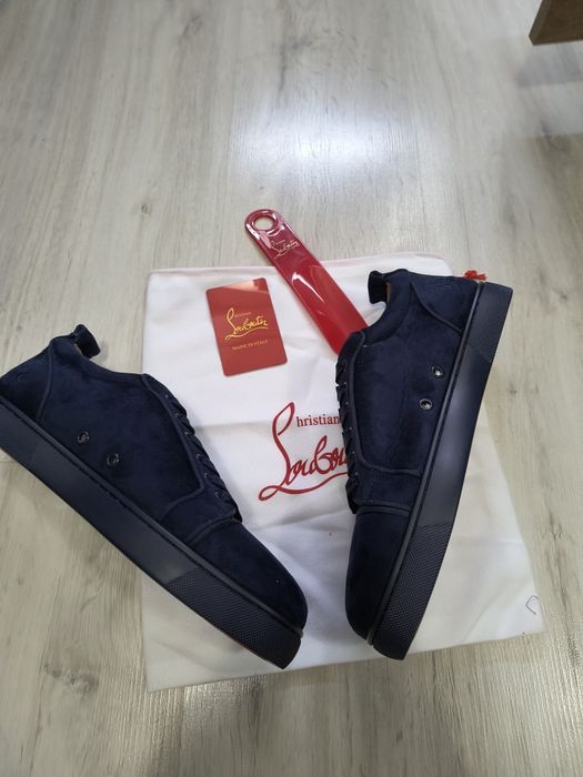 Christian Louboutin navy blue 41