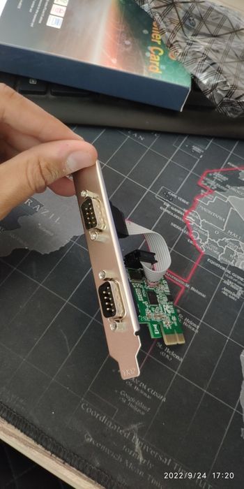 Переходник RS-232 Com port to PCI