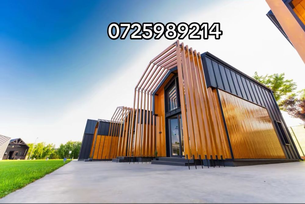 Tiny house si birouri moderne case de vacante A frame hale containere