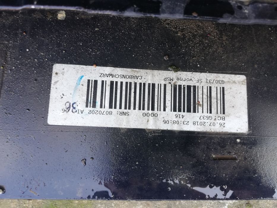 Bara fata bmw G30 seria 5 M sport paket