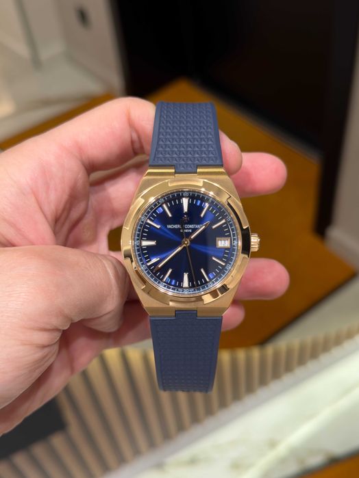 Vacheron constantin anti-magnetic златисто/синьо