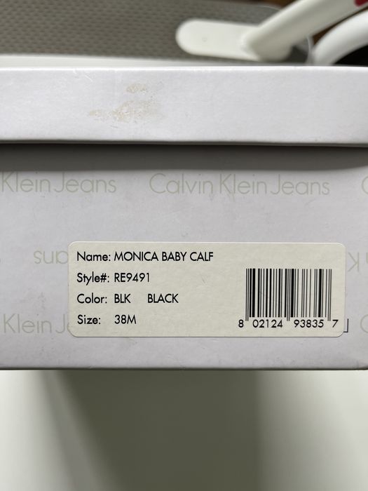 Оригинални обувки с висок ток Calvin Klein