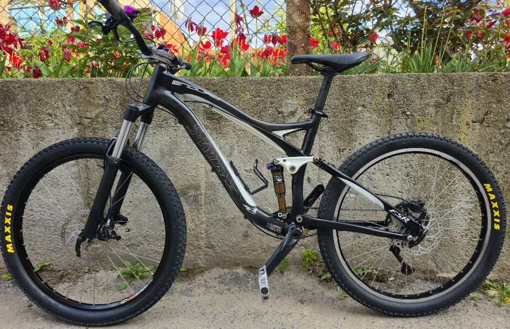 Карбонов S-works 26 цола 1x11 Deore мекица M размер, Fox Shox, Хидравлични дискови