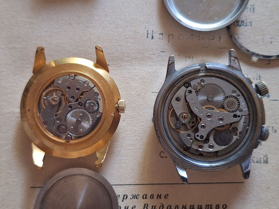 Lot ceasuri (Poljot Bondar, Myr, Omikron)