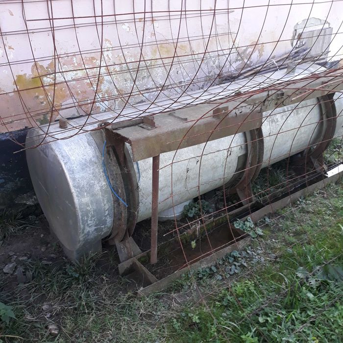 Cisterna lapte din aluminiu 2000l