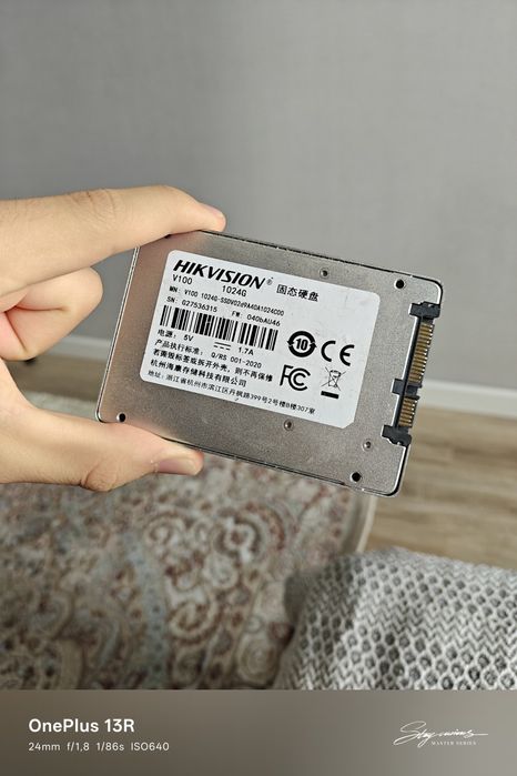 Продам SSD SATA 2.5 1TB(1024GB) Hikvision