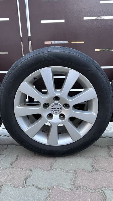 Vand set 4 jante + anvelope vara Nokian, roti R16 VW Golf 5, 5x112