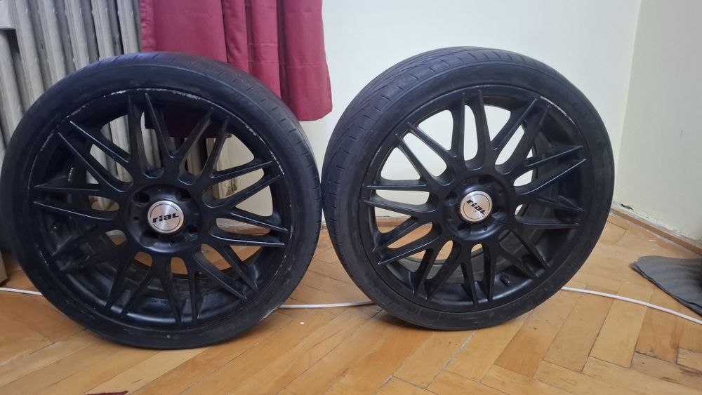 Set 4 jante Rial R17+cauciucuri