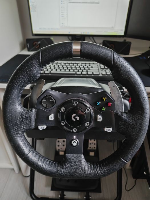 Vand Logitech G920 + stand racing
