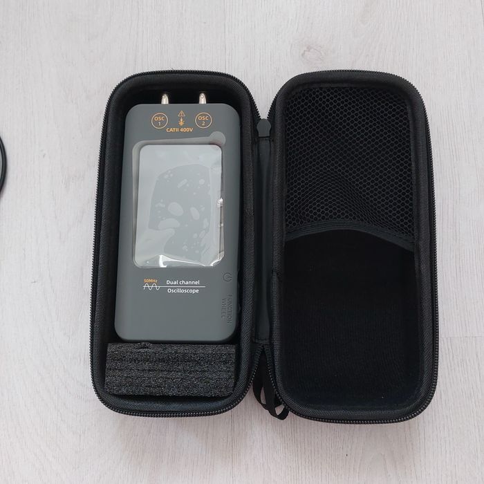 Преносим Двуканален Дигитален Осцилоскоп BSIDE 50MHz, Тъчскрийн + Сигнален Генератор (Идеален за Автодиагностика и Сервизи)