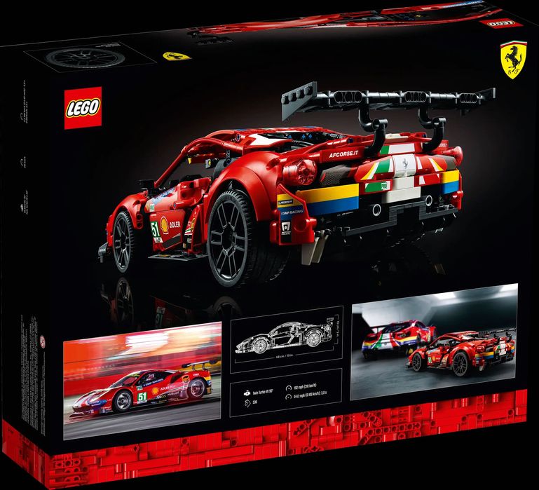 LEGO 42125 – Ferrari 488 GTE “AF Corse #51” – Nou, sigilat