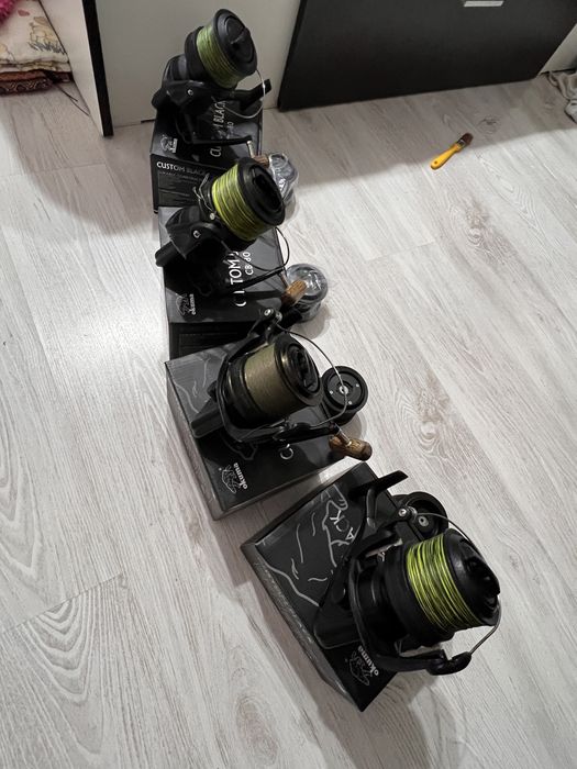 Okuma custom de 8000 Plus Avertizori fox Mx