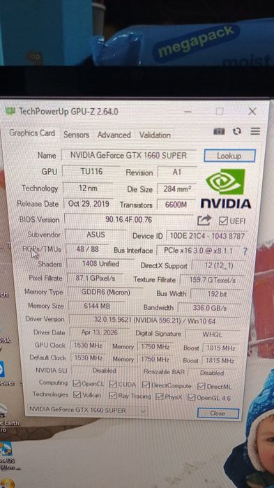 Calculator unitate gaming RGB Ryzen 5 3600 16gb ram SSD 256gb HDD 4Tb GTX 1660 Super 6gb DDR6 192b