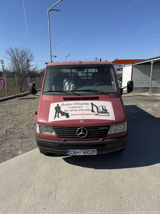 Mercedes Sprinter 312 basculabil pe 3 parti