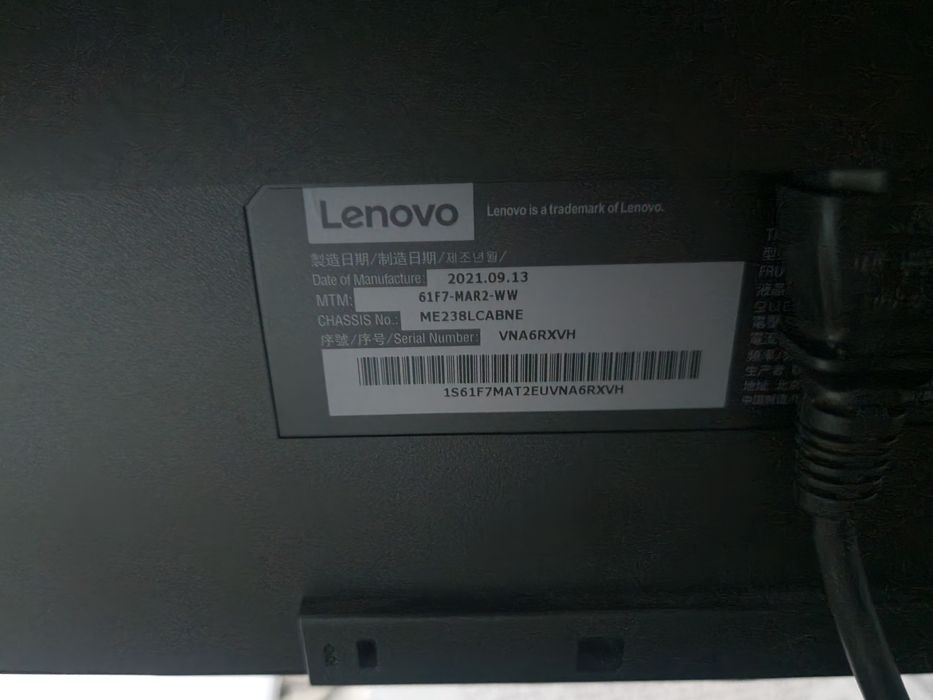 Lenovo ThinkVision T24i-20 – 23,8" IPS Full HD