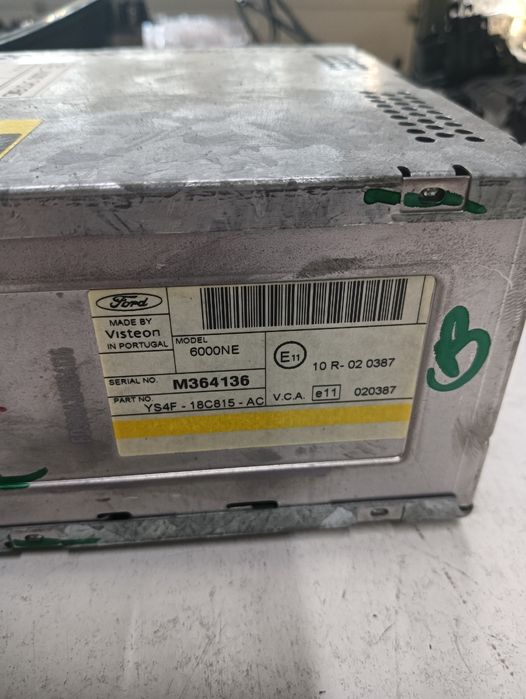 Cd Player Auto Ford Focus Estate Dnw 1999 - 2007 Ys4F18C815Ac