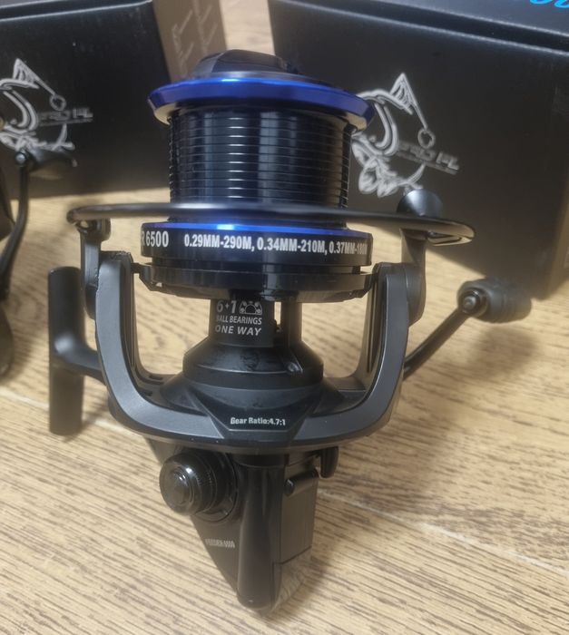 SET 2 Mulinete Pro FL Strategist Feeder 6500 7rulmenti
