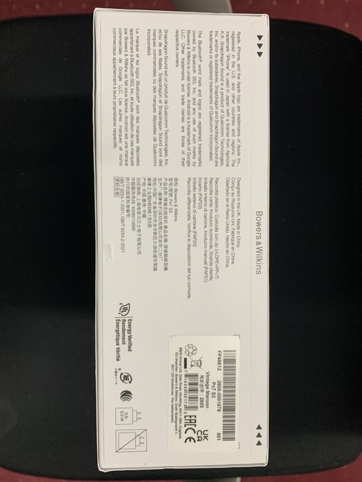 Casti Bowers & Wilkins  P+7  S3