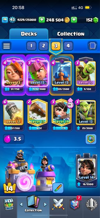 аккаунт клэш рояль