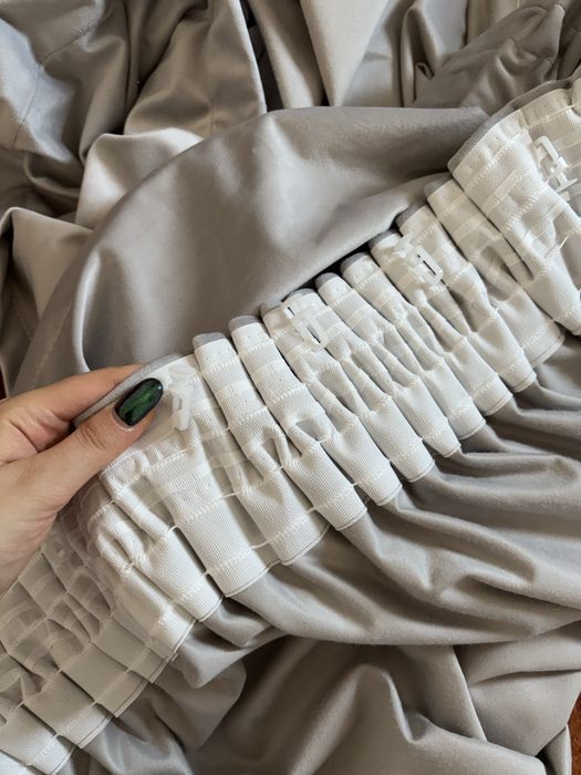 Set 2 draperii noi semi opace