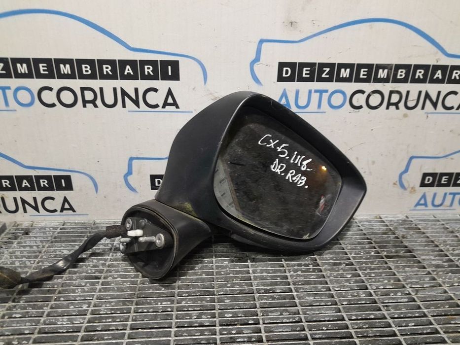 Oglinda dreapta Mazda CX - 5 Facelift 2015 - 2017 4 Usi ALBASTRU (1118) Rabatabile